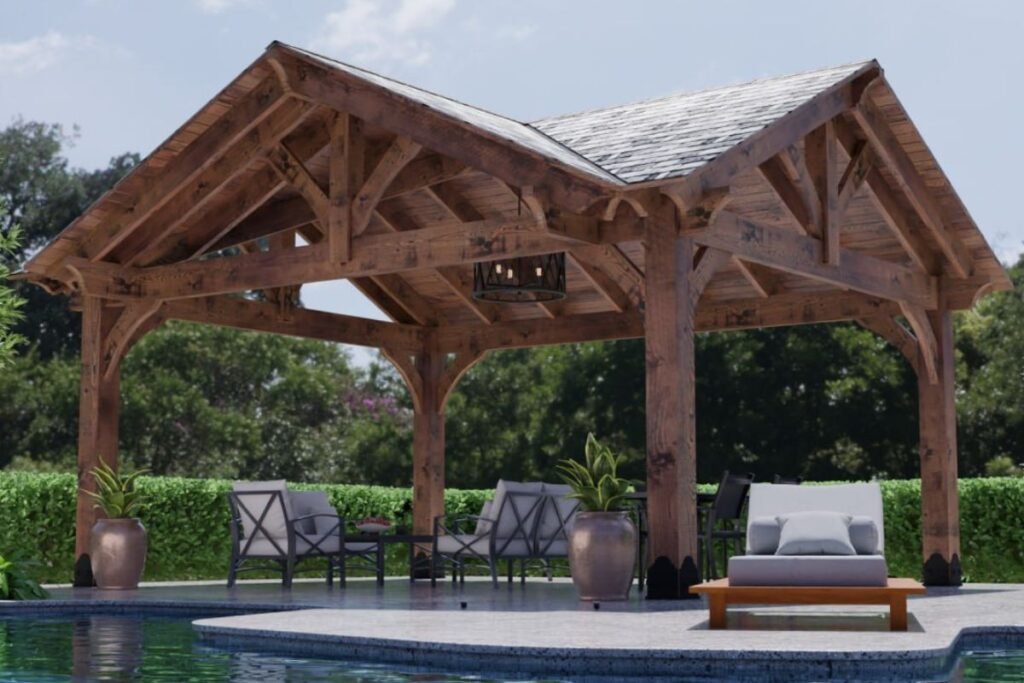 Heavy Timber Pavilion vs Light Timber