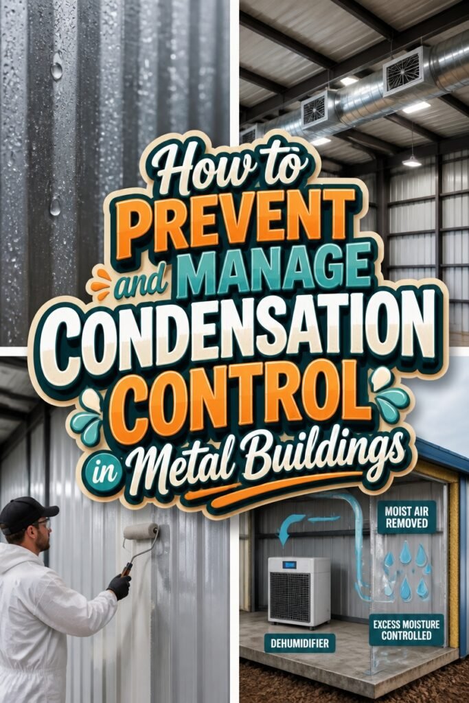 condensation control in metal buildings