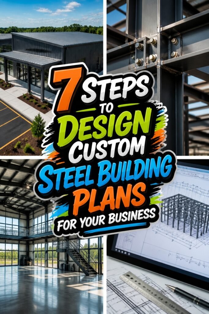 custom steel building design