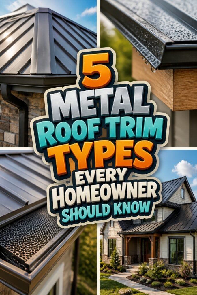 essential metal roof trims