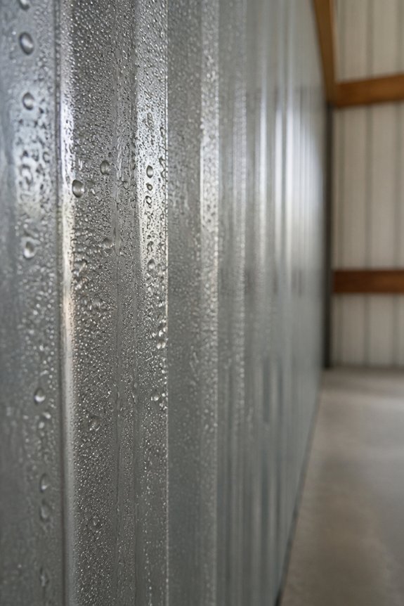 humidity causes metal condensation