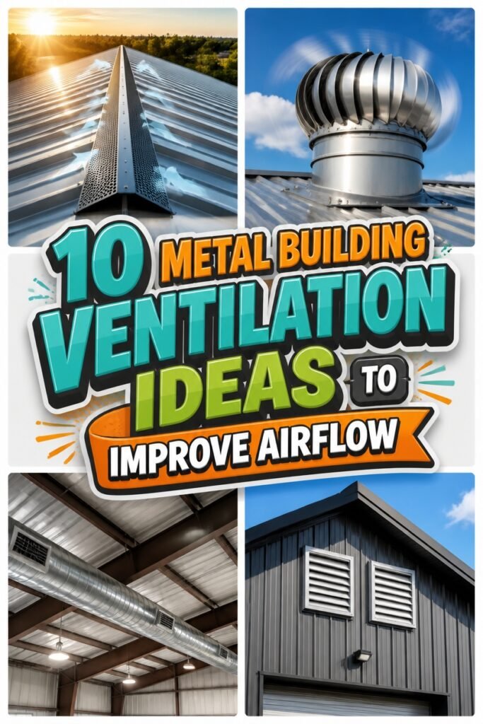 improve metal building airflow