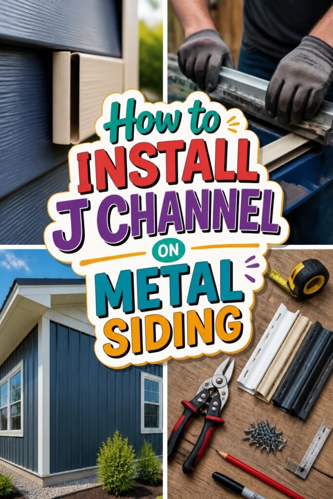 installing j channel properly