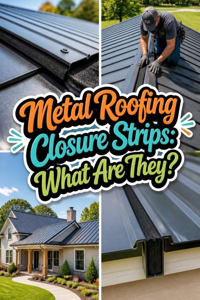 metal roofing insulation components